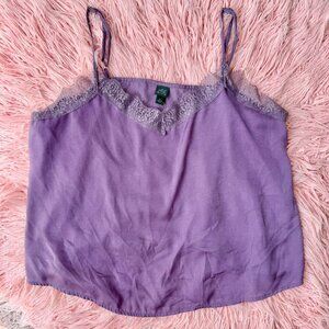 Lilac Lace Cami with Adjustable Straps